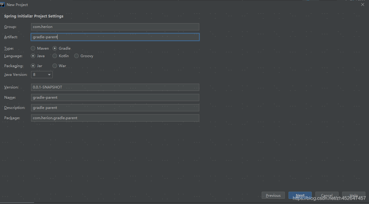 IDEA 2020.2 +Gradle 6.6.1 + Spring Boot 2.3.4 创建多模块项目