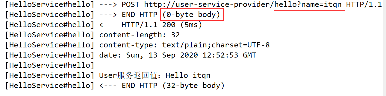 SpringCloud OpenFeign Post请求出现400错误的解决方法