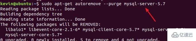 unbuntu彻底删除mysql的案例