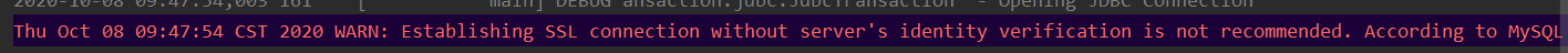 idea中连接数据库时出现SSL错误的原因是什么
