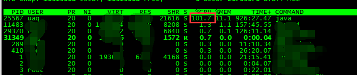 Java进程cpu频繁100%的解决方法