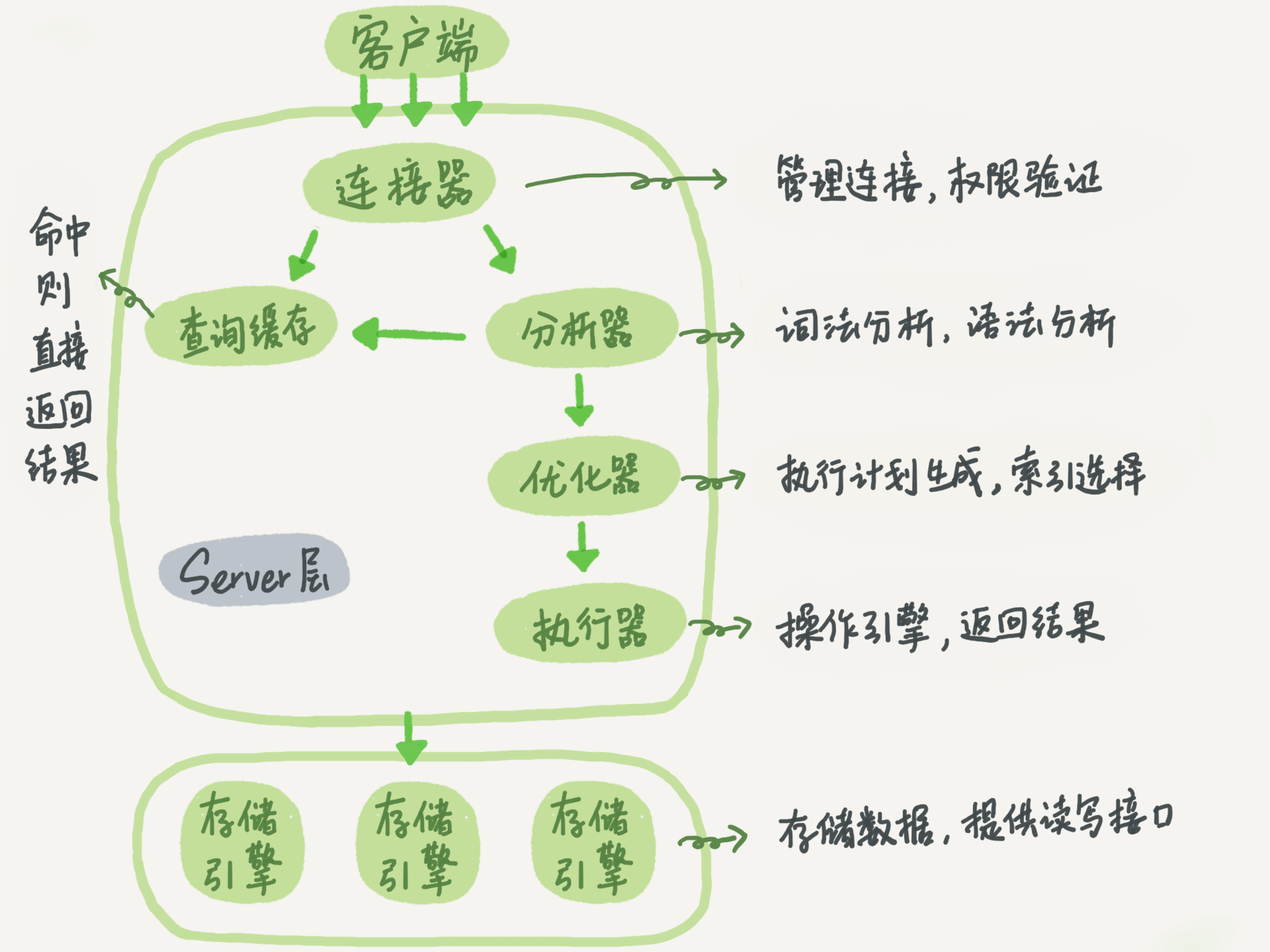 MySQL的整体架构是什么