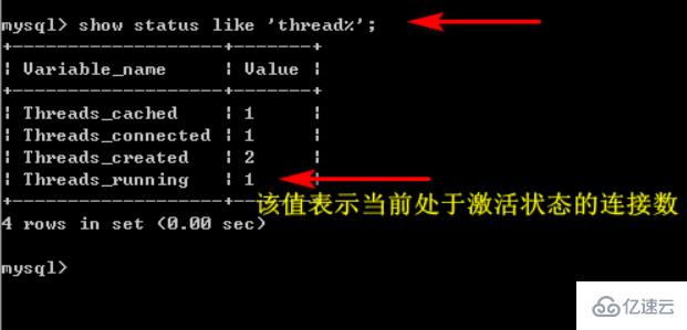 mysql查看当前连接数量的方法