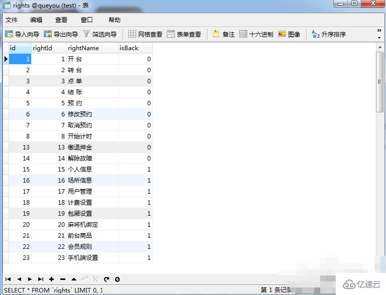 用mysql工具导出表的方法