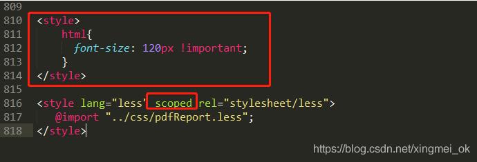 vue scoped html 中样式无效怎么解决
