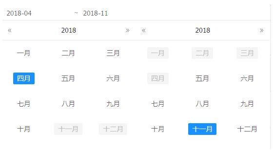 使用ant design日期控件实现控制月份