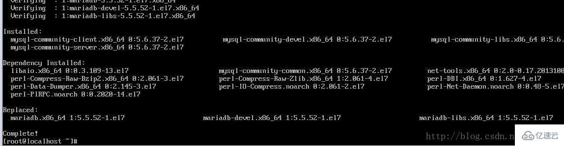 linux在线上安装mysql的方法