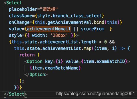 antd 下拉框 input [defaultValue] 的值如何解决