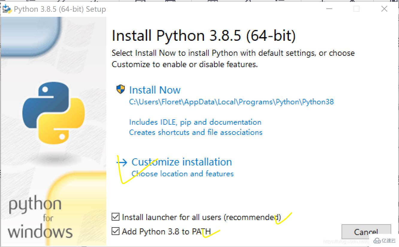 python3.8.5的安装步骤