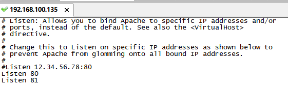Apache虚拟主机的配置与安装