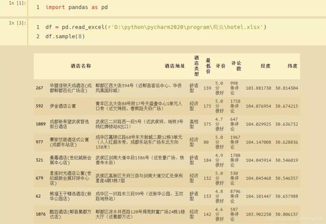 基于Python爬虫实现爬取酒店信息