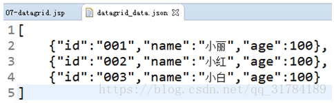 一文教你使用datagrid