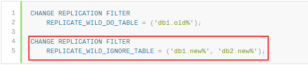 mysql數(shù)據(jù)庫(kù)中如何實(shí)現(xiàn)動(dòng)態(tài)修改復(fù)制過(guò)濾器