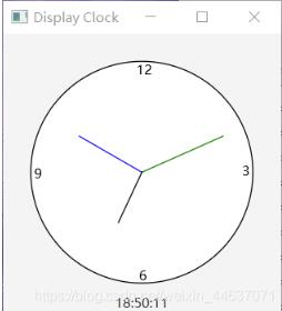 使用JavaFX如何实现一个时钟效果
