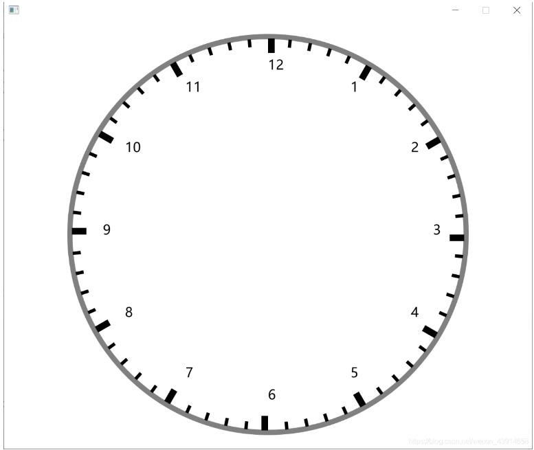 java中使用fx制作一個簡單的時鐘