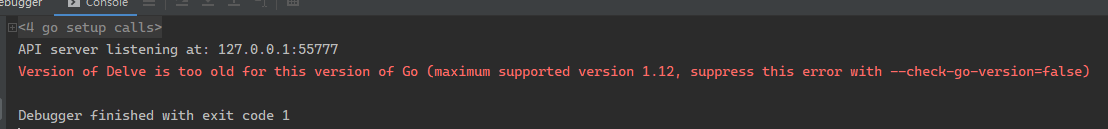 Golang语言中因Delve版本低无法Debug如何解决