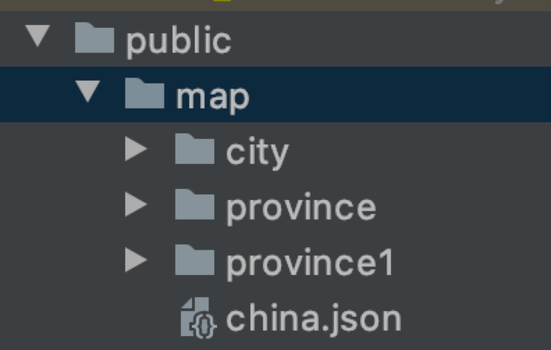 在vue中使用echarts和datav实现一个地图功能