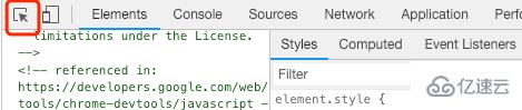chrome开发者工具如何查看css代码