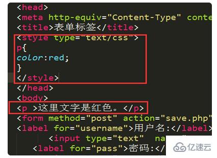 在html頁面寫css樣式表的方法