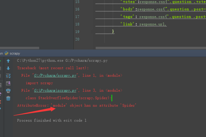 scrapy在python爬虫中搭建出错的解决方法