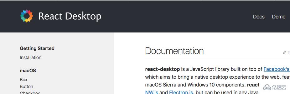 关于React Desktop的相关介绍