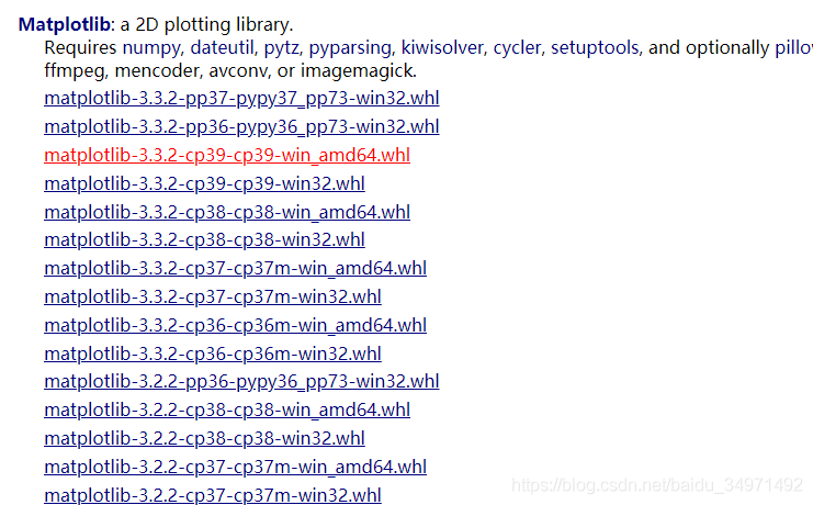 python 3.9 Numpy scipy和matlabplot如何在windows環(huán)境中安裝