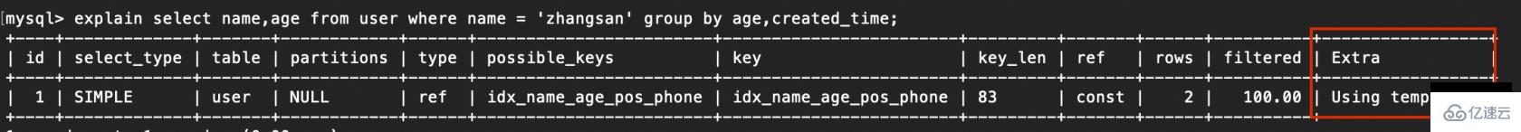 mysql索引失效的原因