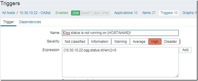 ogg进程怎么利用zabbix进行监控