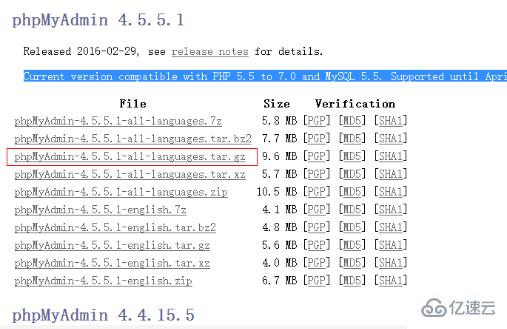 linux上设置phpmyadmin的方法