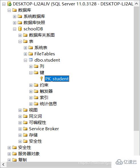 sql数据库设置主键的方法