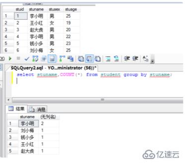 在sql查询中group by有什么用