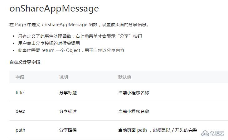 微信开发之onShareAppMessage分享参数怎么用