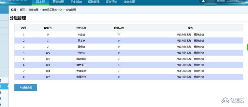 asp.net微信开发用户分组管理的示例分析