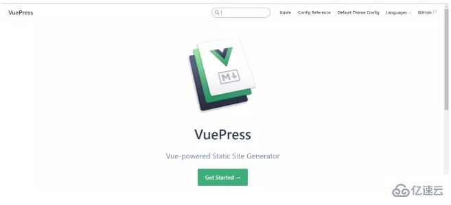 VuePress做出个人网页的示例