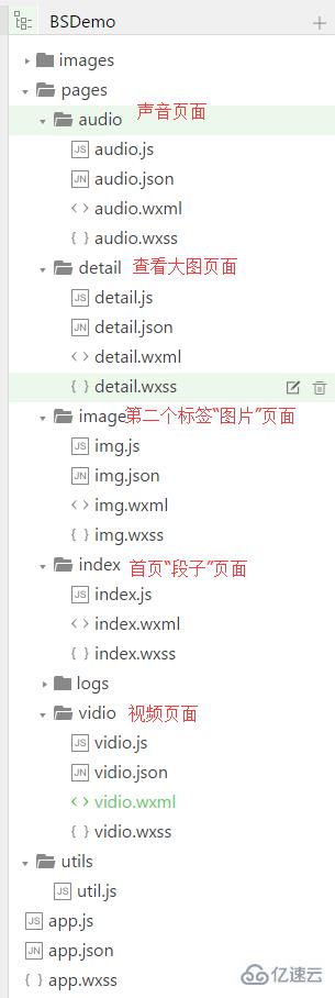 微信小程序开发+案例demo