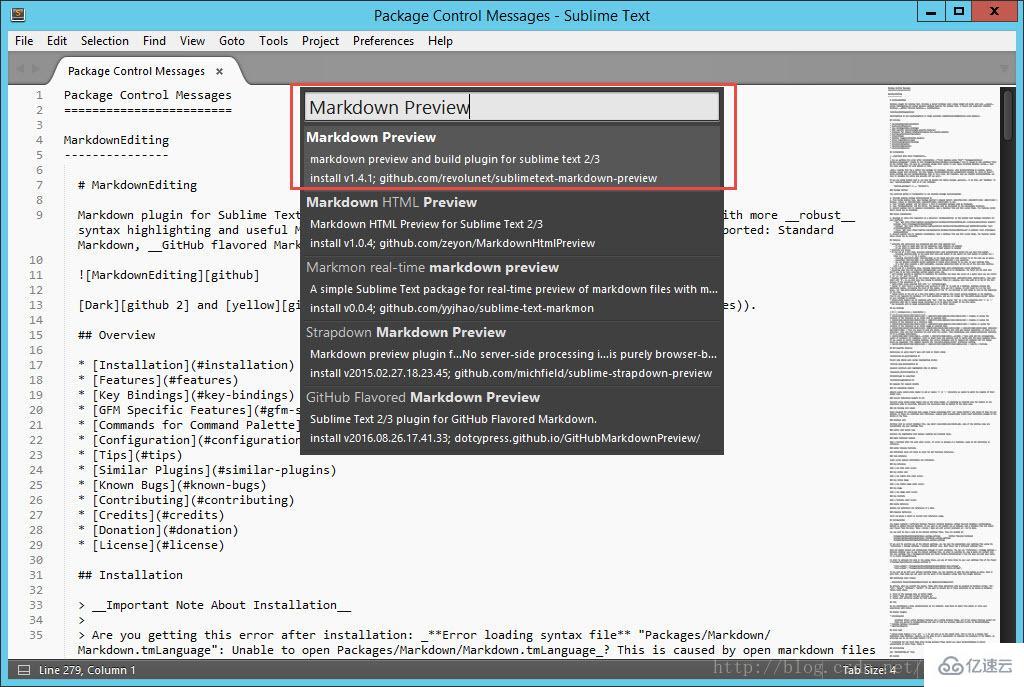 Sublime Text3+Markdown的配置方法