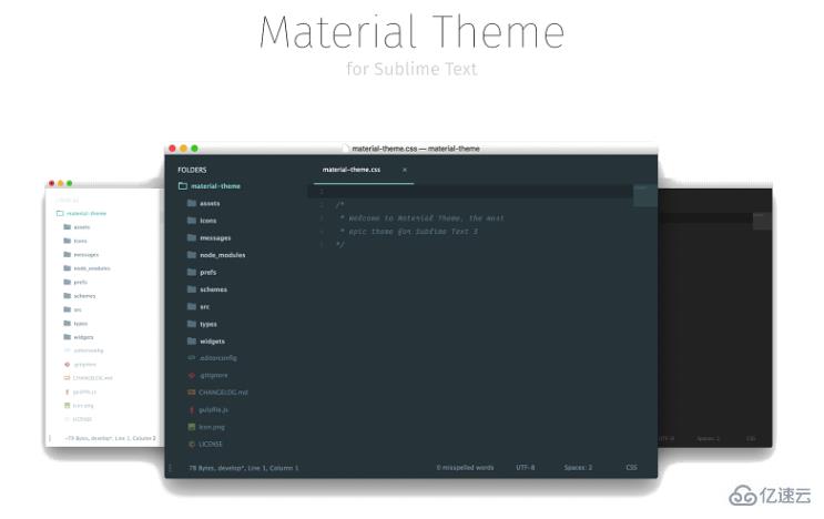 Sublime Text3中Github受歡迎主題字體是什么