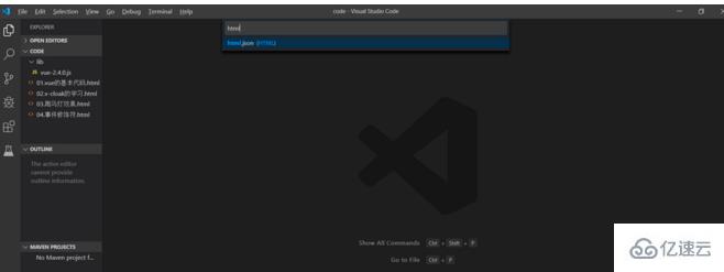 使用vscode写html5的方法