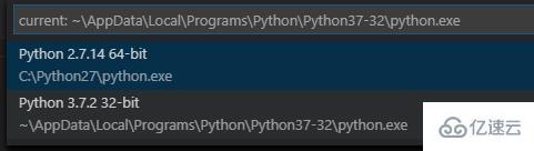 vscode修改python运行路径的方法