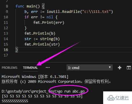 vscode编译运行go语言的方法