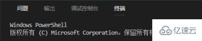 vscode终端窗口无法输入命令怎么办