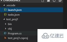 vscode调试运行c#程序的方法