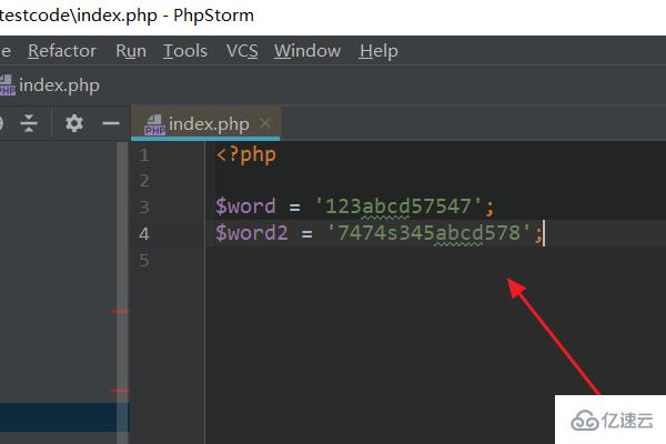 phpstorm批量替换字符串的方法
