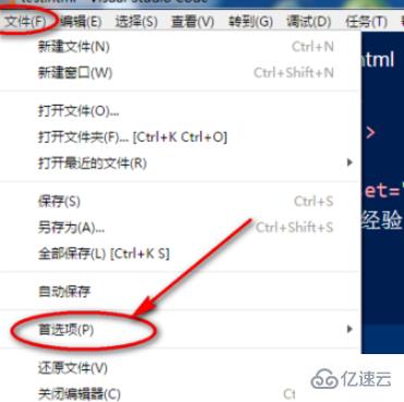 vscode设置代码字体大小的示例