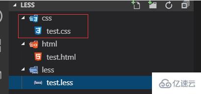 vscode如何设置编译less