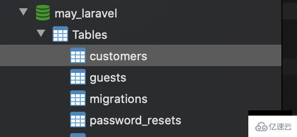 laravel使用命令行结合代码创建数据表的方法