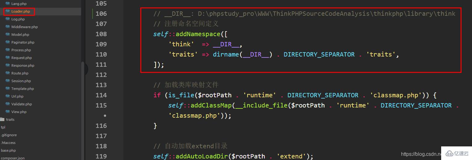 ThinkPHP如何自动加载Loader源码