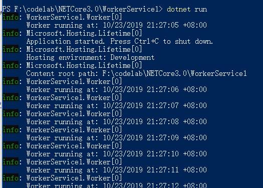 用.NET Core3.0实现Worker Services的方法