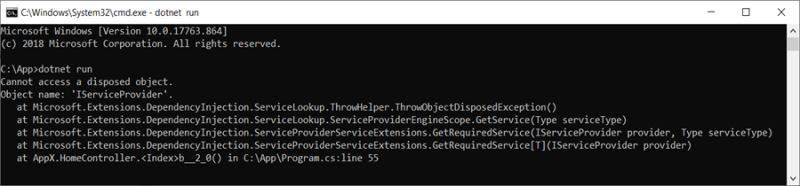 ASP.NET Core 3框架揭秘之異步線程無(wú)法使用IServiceProvider怎么辦