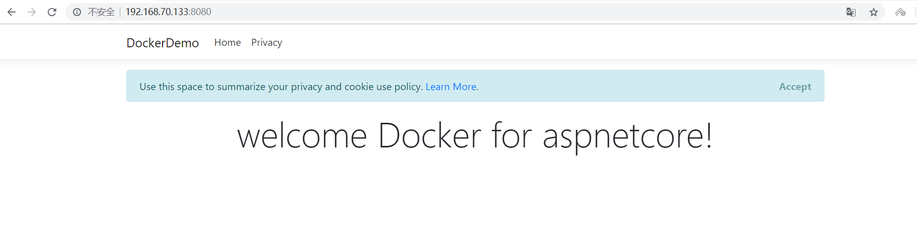 怎么在docker中部署Asp.net core应用